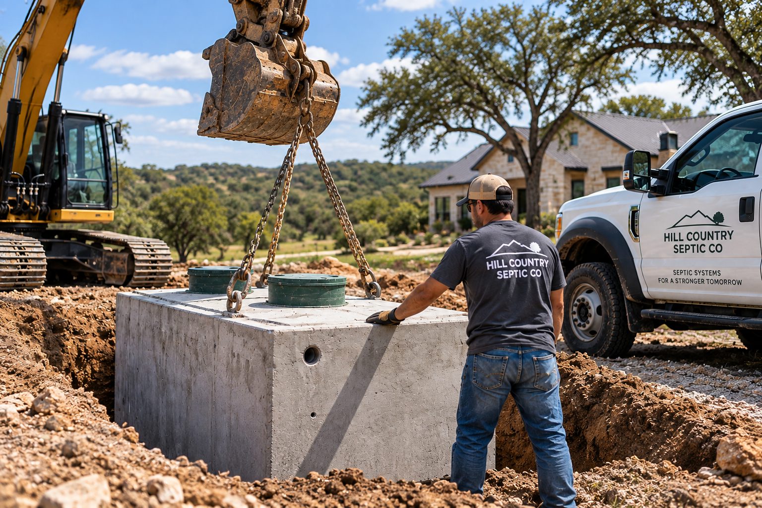 Hill Country Septic Co Septic System Installation